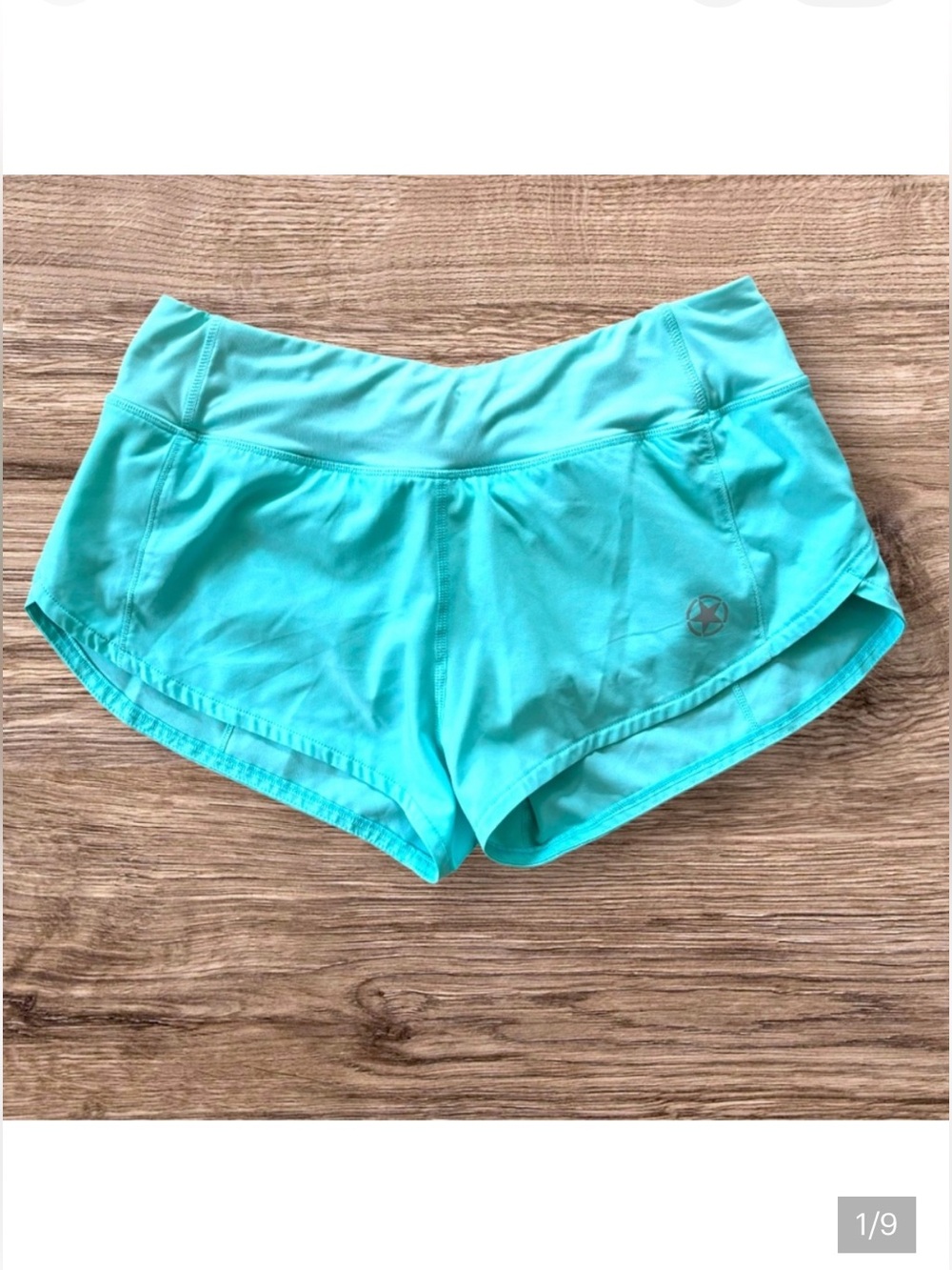 Savage Barbell CrossFit Shorts Women’s Size Small Lightweight Tiffany Blue